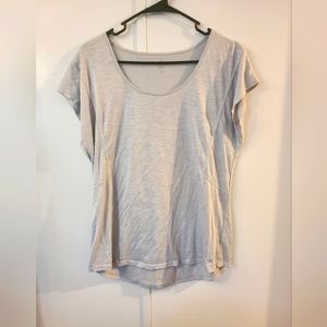 Freely XL Women's Gray Fitted Top